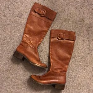Banana Republic Cognac Riding Boots